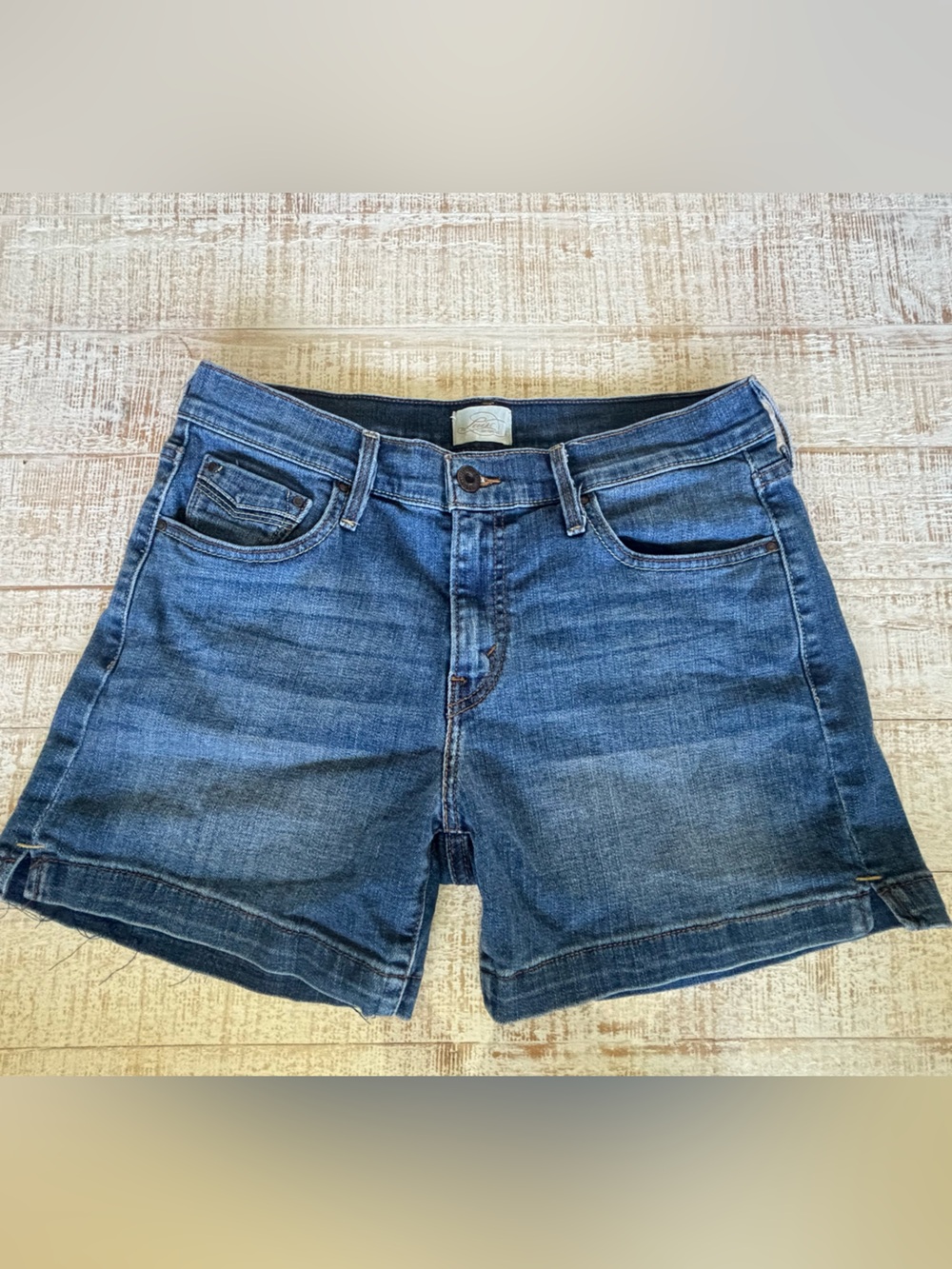 Levi's Classic Blue Denim Shorts